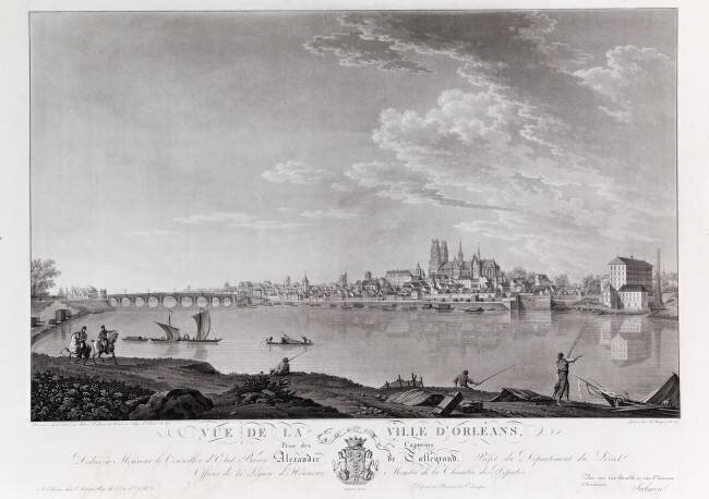 Vue de la Ville d'Orléans Benedict Piringer