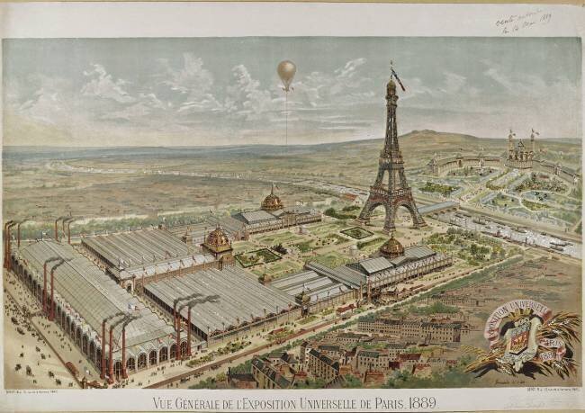 Vue générale de l'exposition universelle de Paris, 1889 Servando