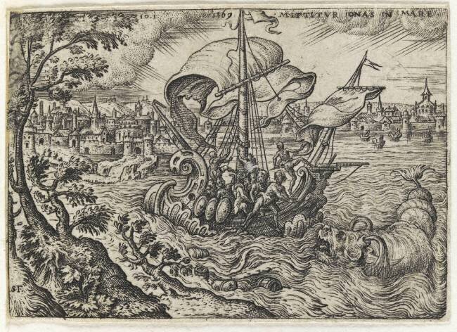 Jonas se jette à la mer Etienne Delaune