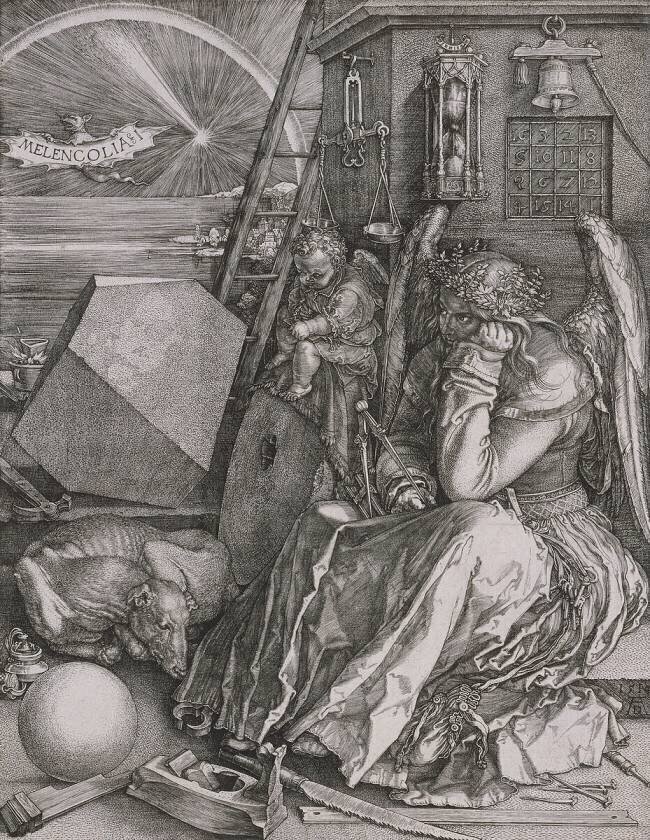 La Mélancolie Albrecht Dürer