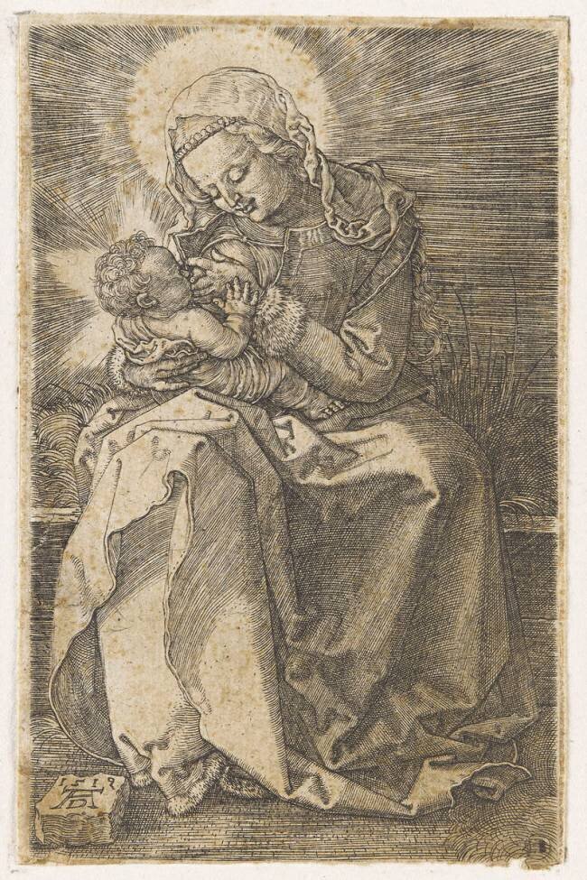 La Vierge donnant le sein à l'Enfant-Jésus Albrecht Dürer