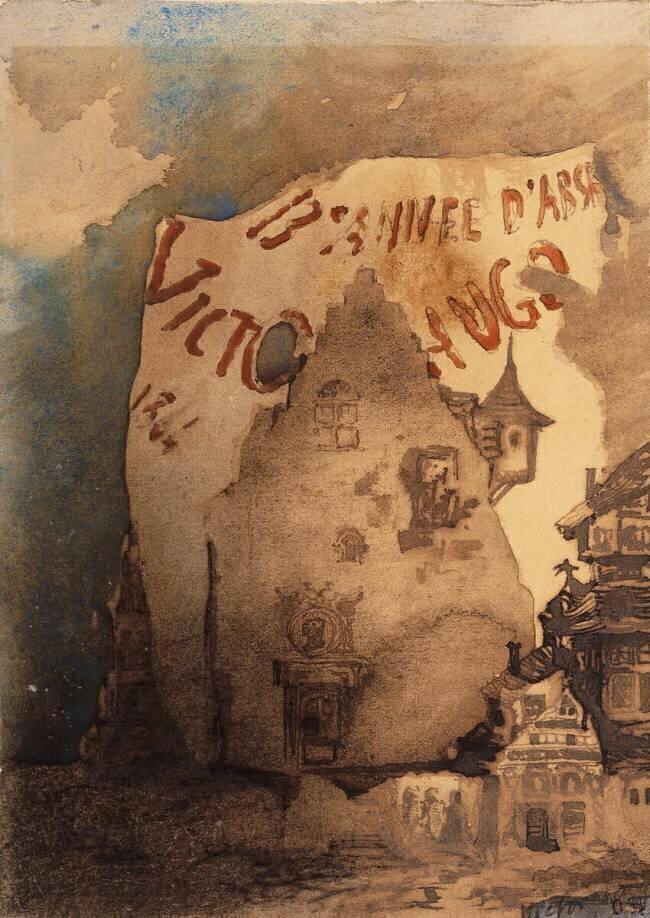 13e année d’absence  Victor Hugo