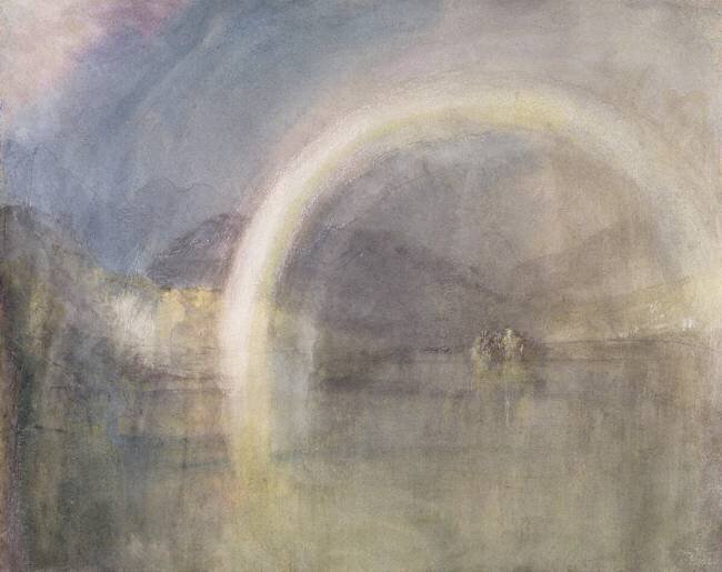 Arc-en-ciel au-dessus du Loch Awe Joseph Mallord William Turner
