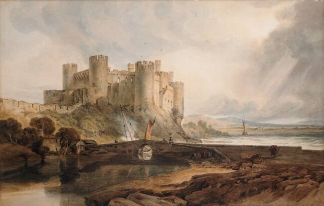 Château de Conway Joseph Mallord William Turner