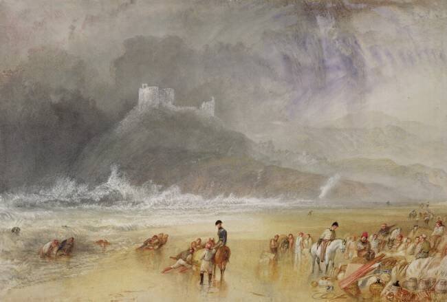 Château de Criccieth Joseph Mallord William Turner