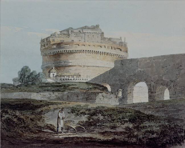 Château de San Angelo Joseph Mallord William Turner