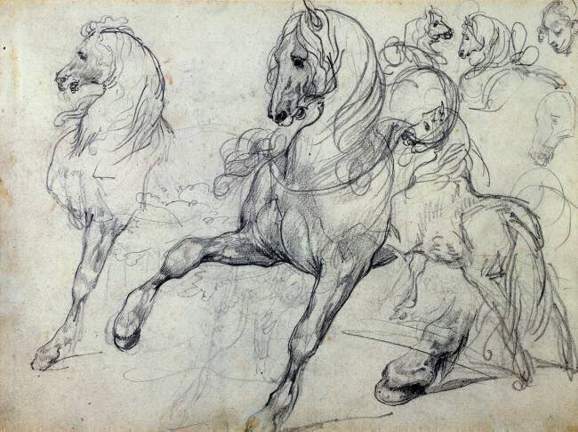 Chevaux Théodore Géricault