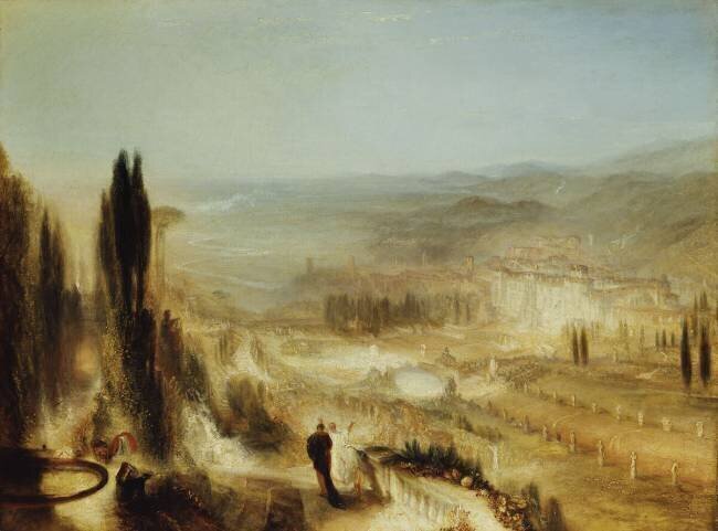 Cicéron à sa villa Joseph Mallord William Turner