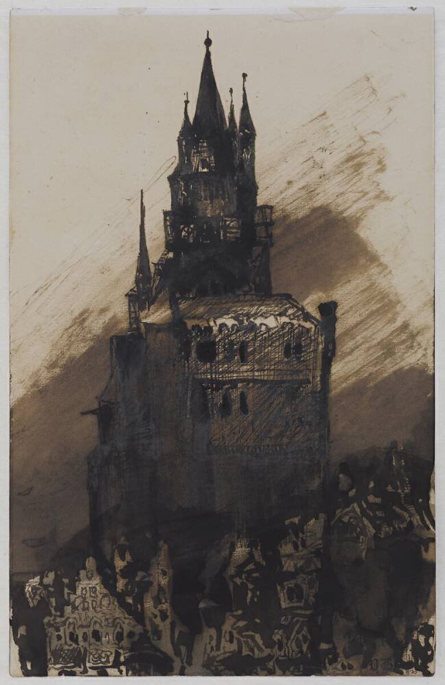 Cologne vu 27 août 1865 7 h du soir Victor Hugo