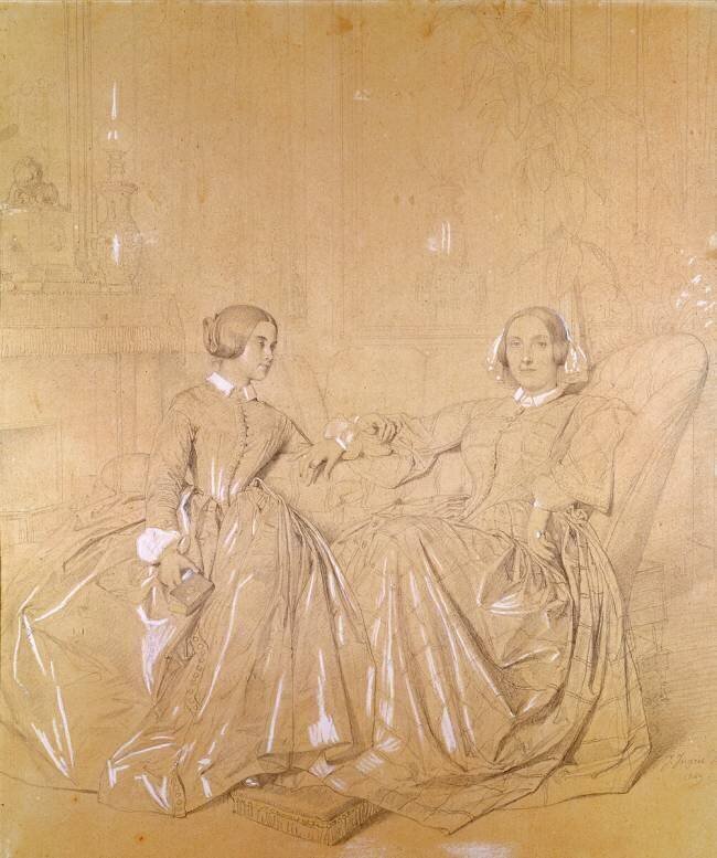 Comtesse Charles d'Agoult Jean-Auguste-Dominique Ingres