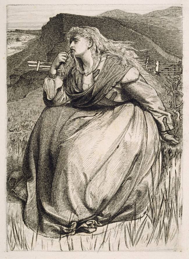 Design for 'If' Frederick Sandys