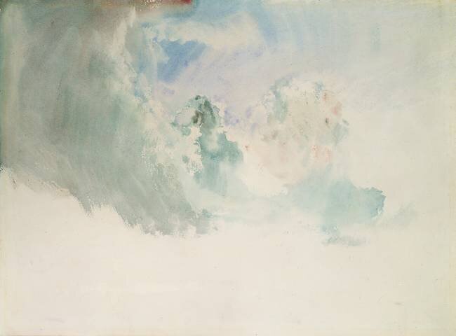 Étude du ciel Joseph Mallord William Turner