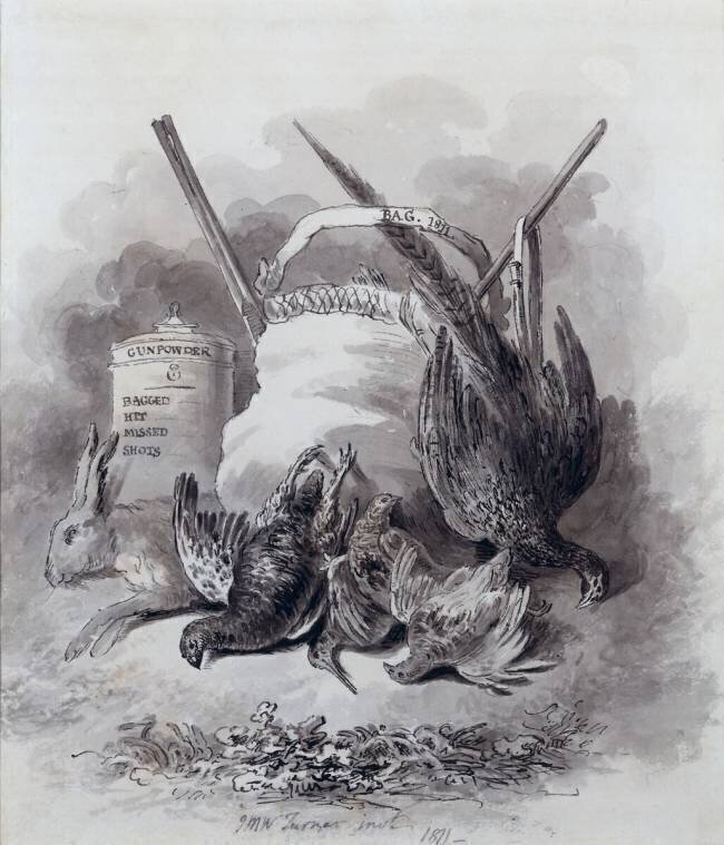 Étude pour un livre de jeu Joseph Mallord William Turner