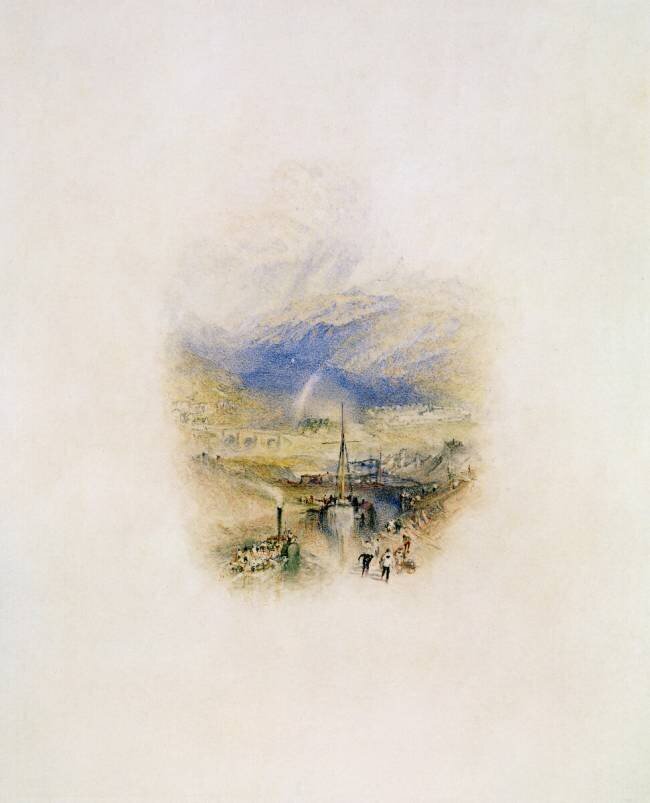 Fort Augustus, Loch Ness Joseph Mallord William Turner