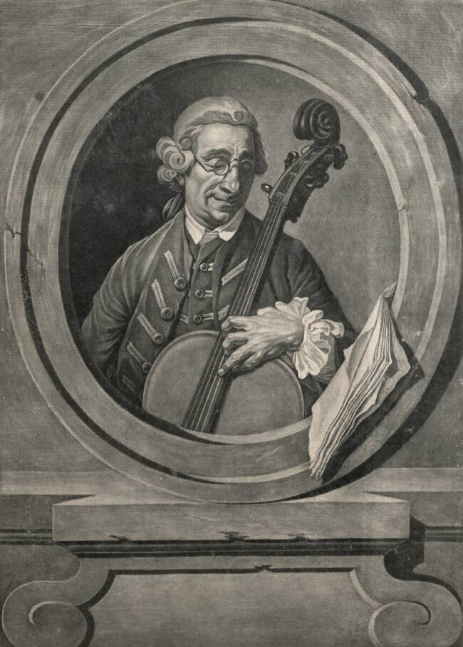 Jacob Cervetto Johan Zoffany