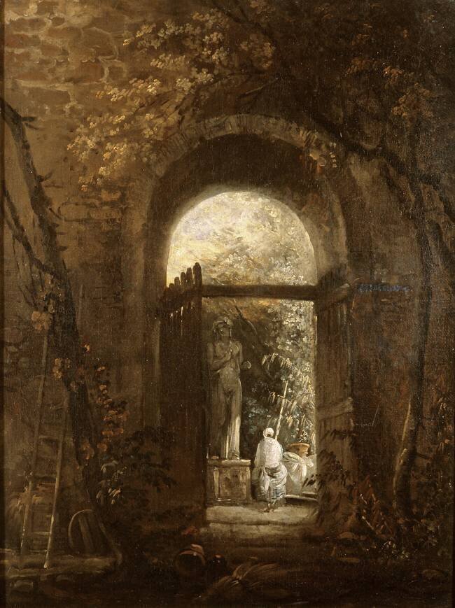 Jardin italien Hubert Robert