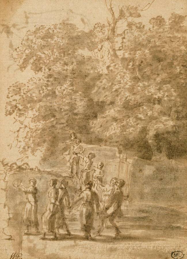 La Farandole Claude Gellée