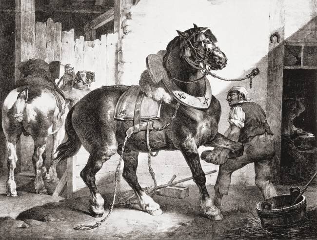 La Forge Théodore Géricault