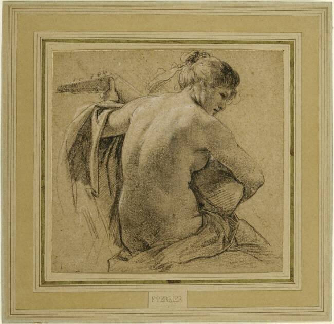 La Joueuse de Luth Simon Vouet