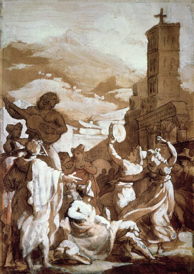 La tarentelle Théodore Géricault
