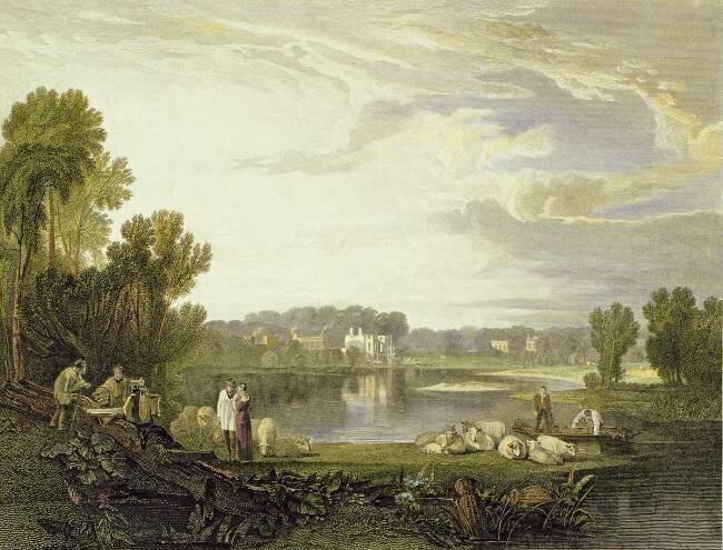 La villa d'Alexander Pope Joseph Mallord William Turner