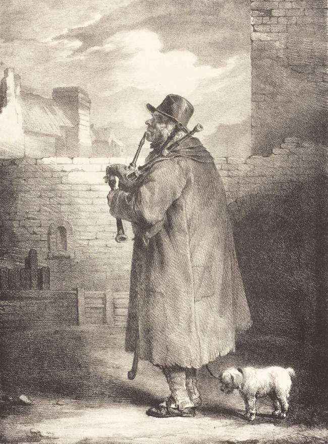 Le joueur de flûte Théodore Géricault