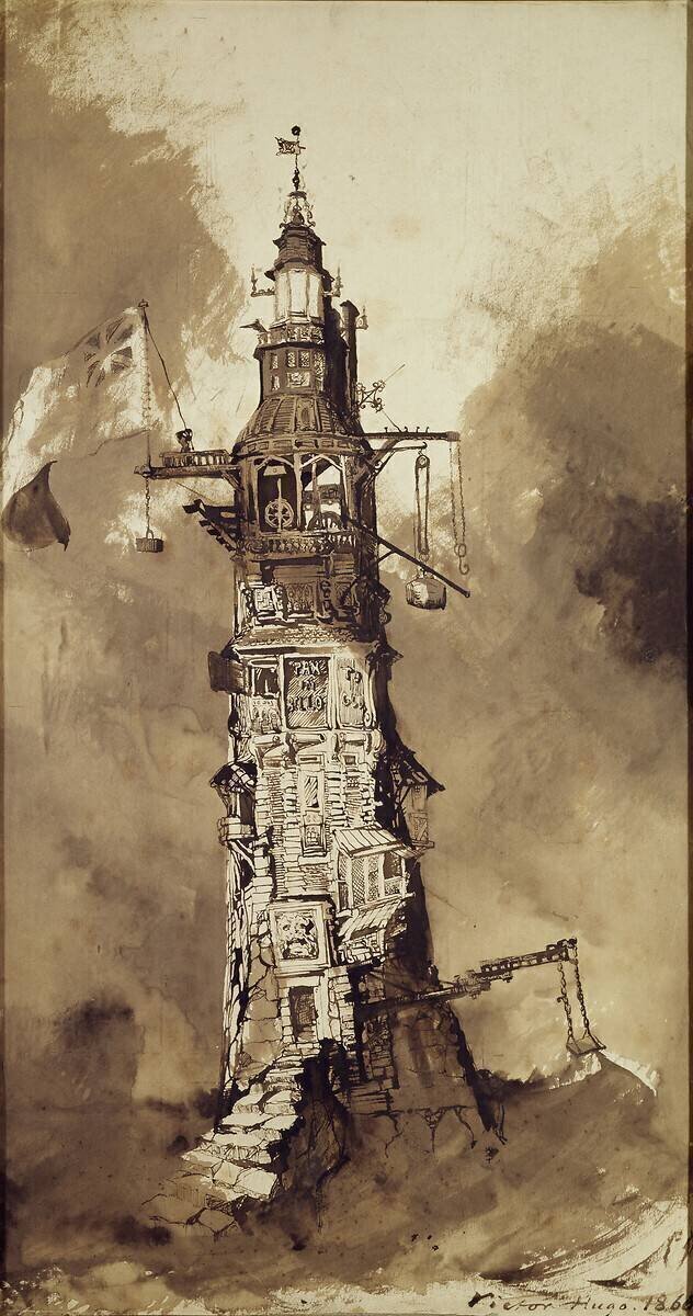 Le Phare d'Eddystone Victor Hugo