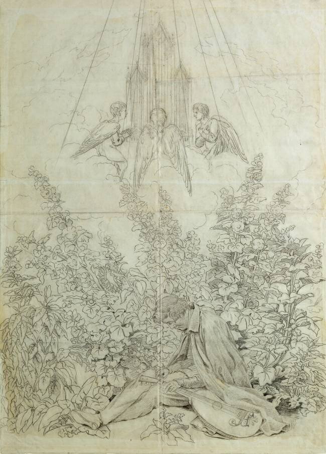 Le rêve du musicien Caspar David Friedrich
