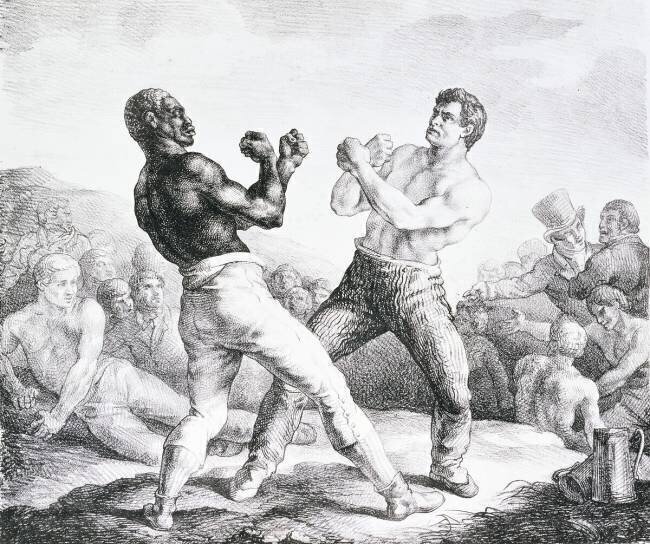 Les boxeurs Théodore Géricault