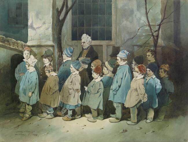 Les écoliers Henry Bonaventure Monnier