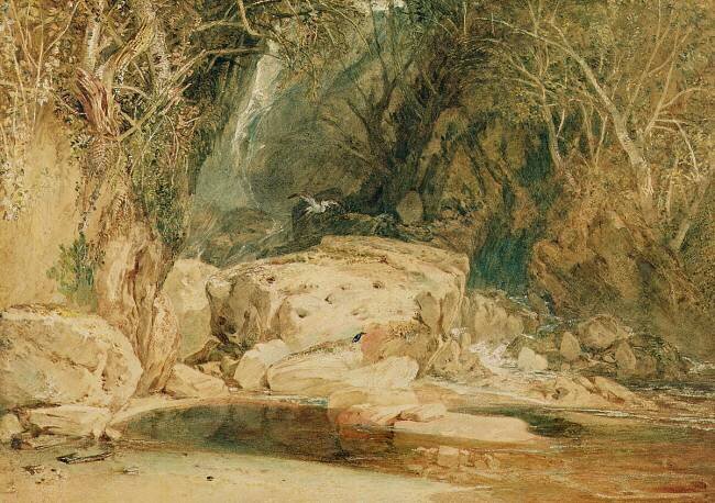 Lonely Dell, Wharfedale Joseph Mallord William Turner