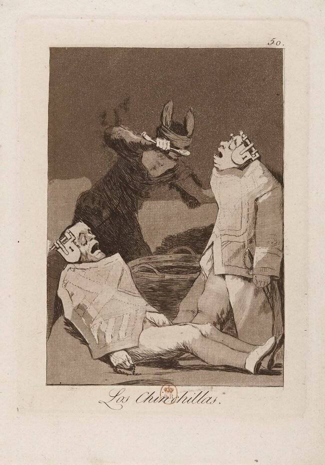 Los Chinchillas Francisco de Goya