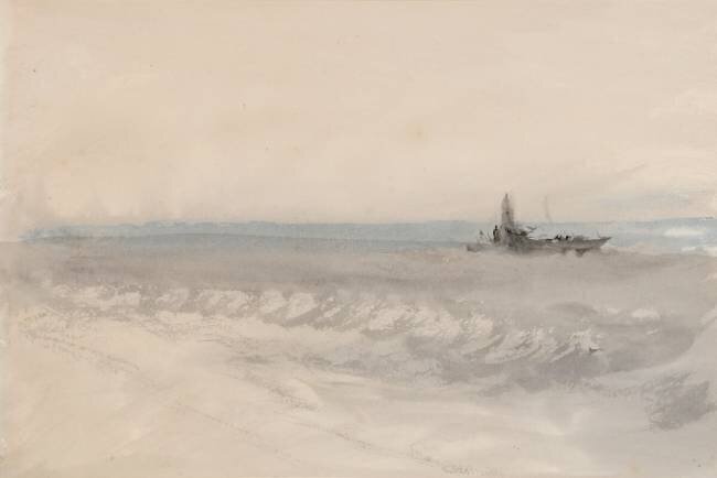 Mer grise Joseph Mallord William Turner