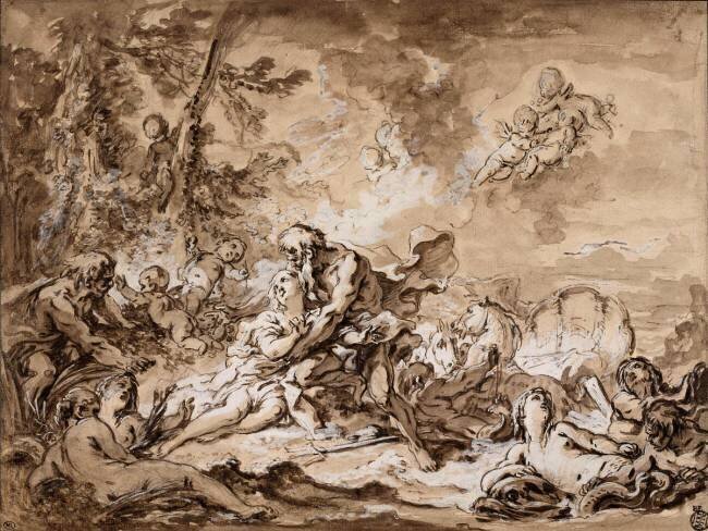 Neptune et Amymone François Boucher