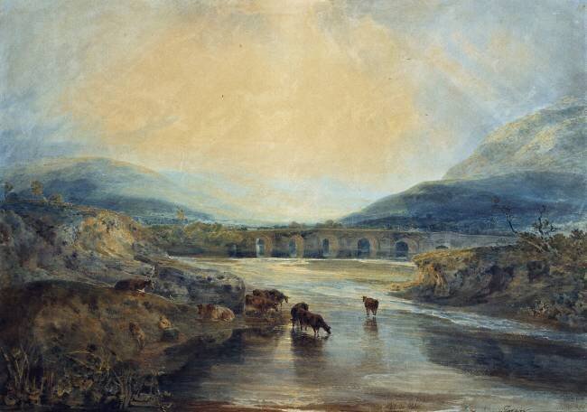 Pont d'Abergavenny Joseph Mallord William Turner