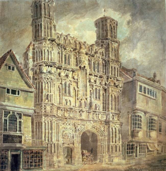 Porte de Christchurch Joseph Mallord William Turner