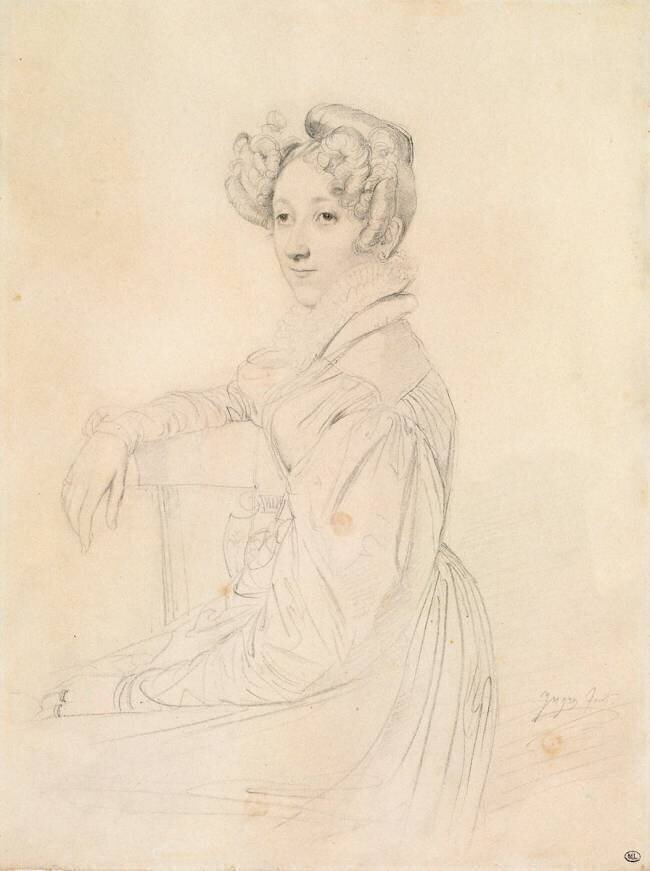 Portrait de la comtesse de Marcellus Jean-Auguste-Dominique Ingres