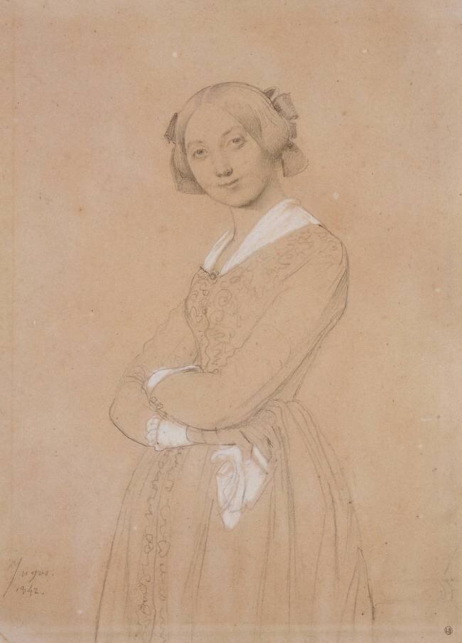 Portrait de la comtesse d’Haussonville Jean-Auguste-Dominique Ingres