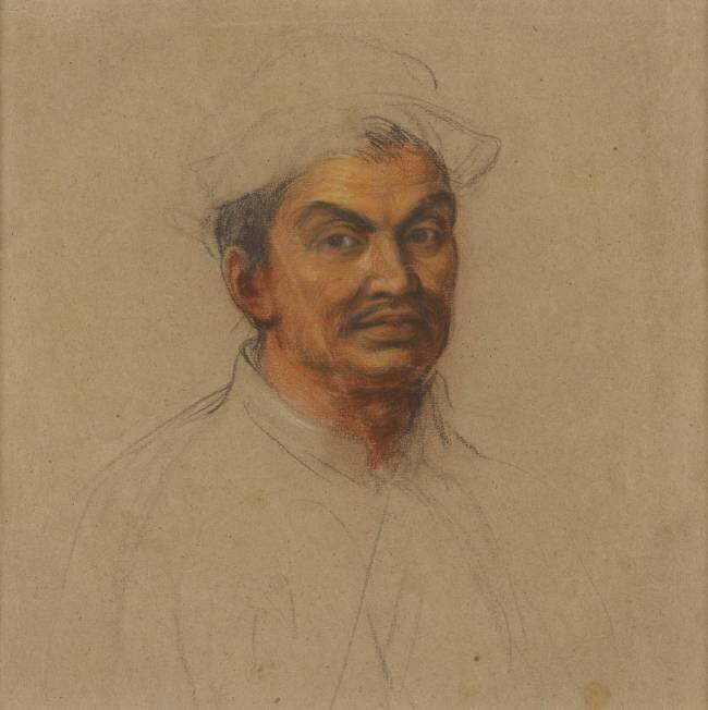 Portrait du premier ambassadeur de Siam Charles Le Brun
