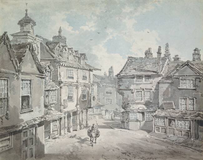Rue du marché Joseph Mallord William Turner