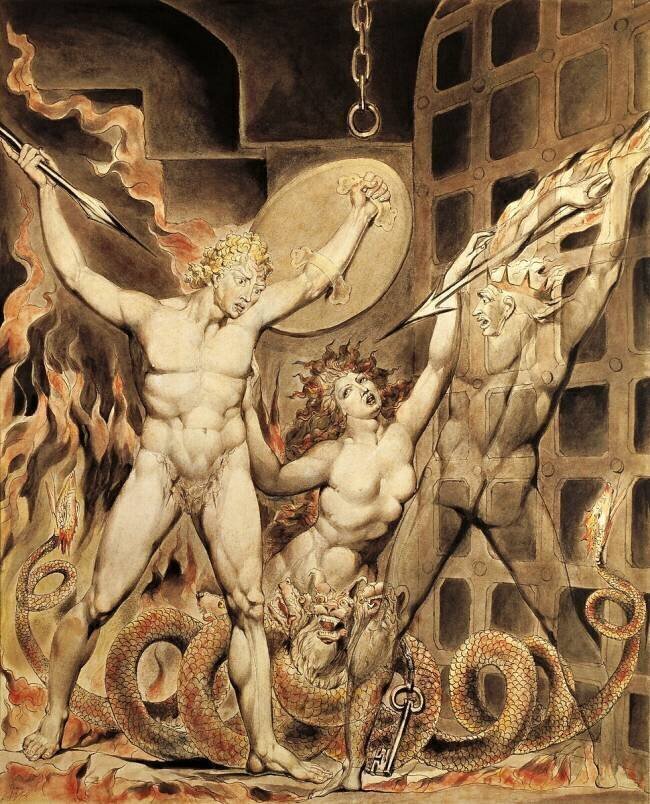 Satan William Blake