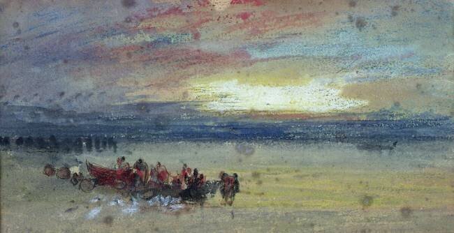 Scène côtière Joseph Mallord William Turner
