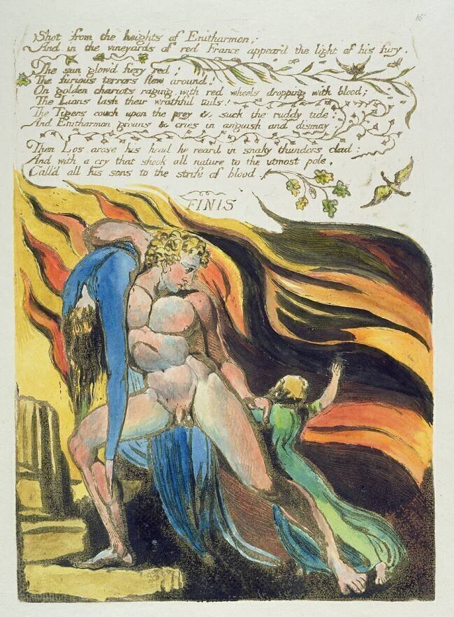 Shot from the heights William Blake