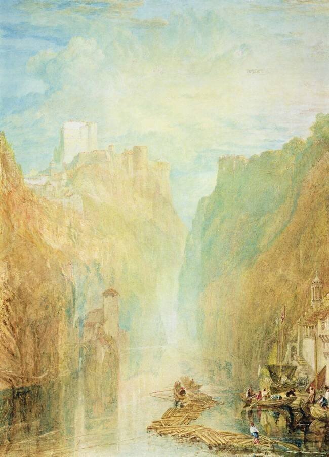 Sur le Rhin supérieur Joseph Mallord William Turner