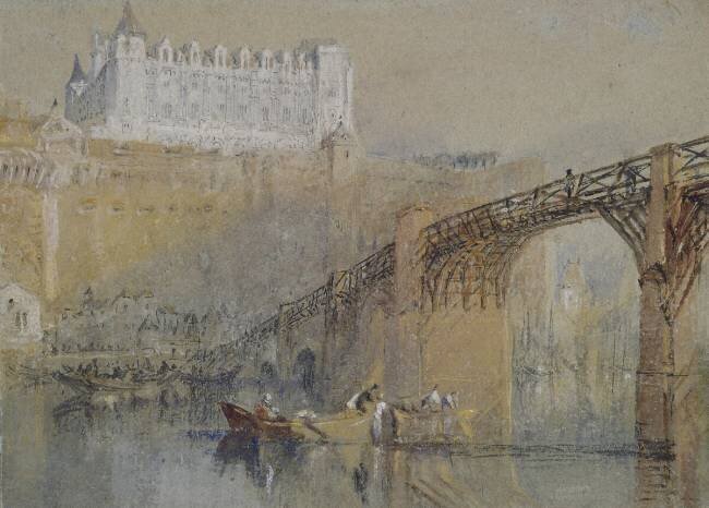 The Château of Amboise Joseph Mallord William Turner