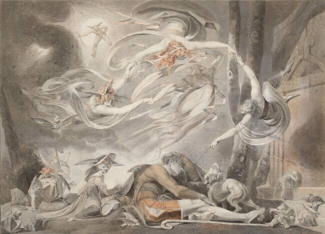 The Shepherd's Dream Johann Heinrich Füssli