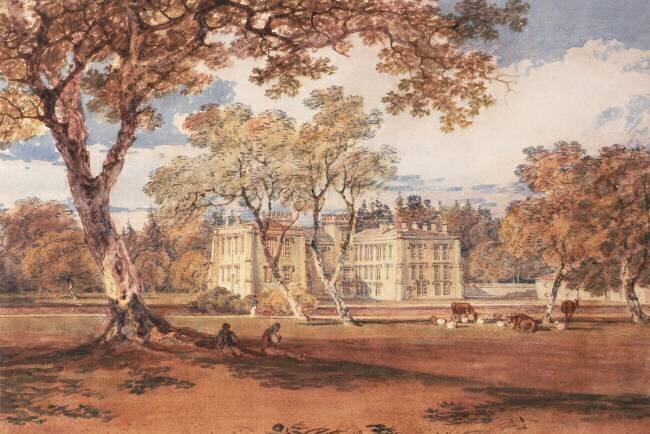 Towneley Hall Joseph Mallord William Turner