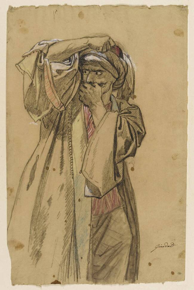 Turc vu de face Anne-Louis Girodet
