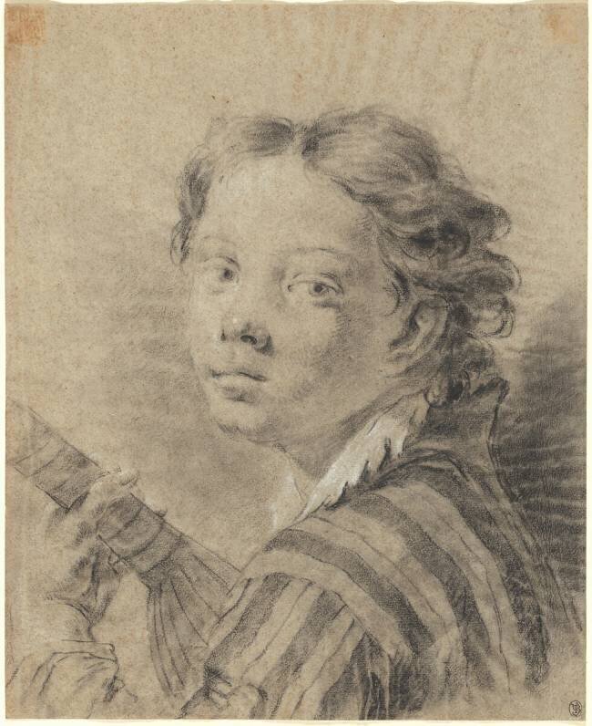 Un garçon avec un luth Giovanni Battista Piazzetta