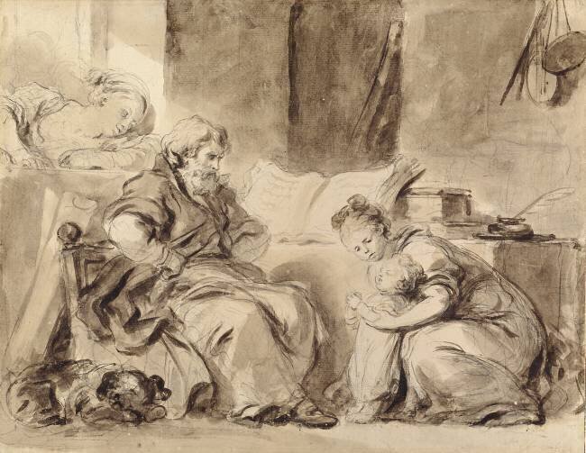 Une prière pour Grand-papa Jean-Honoré Fragonard
